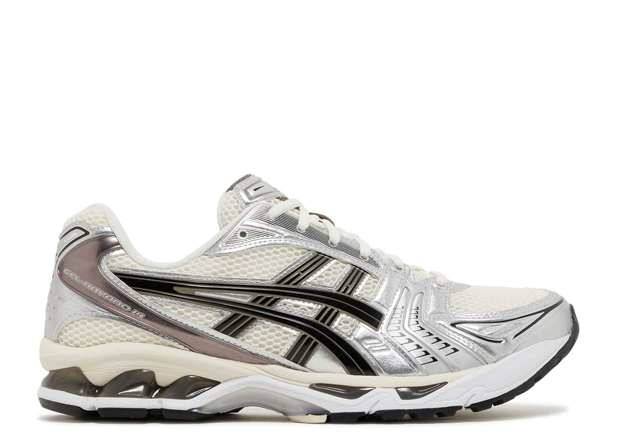 Asics Gel Kayano 14 Silver Cream Metallic Plum