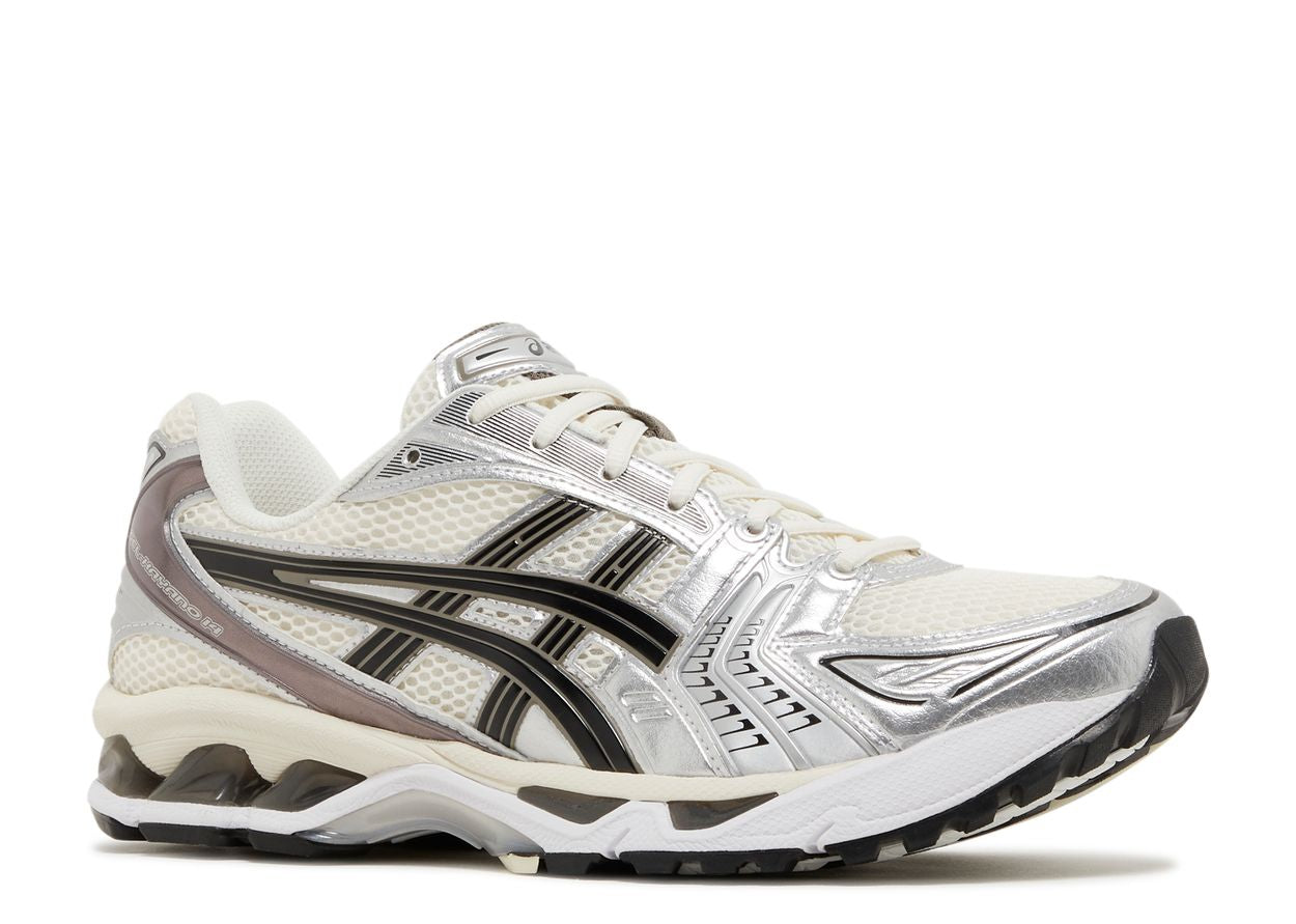 Asics Gel Kayano 14 Silver Cream Metallic Plum