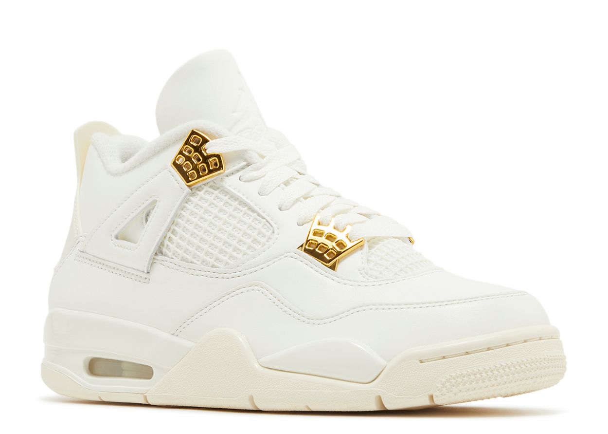 Air Jordan 4 Retro Gold Metallic