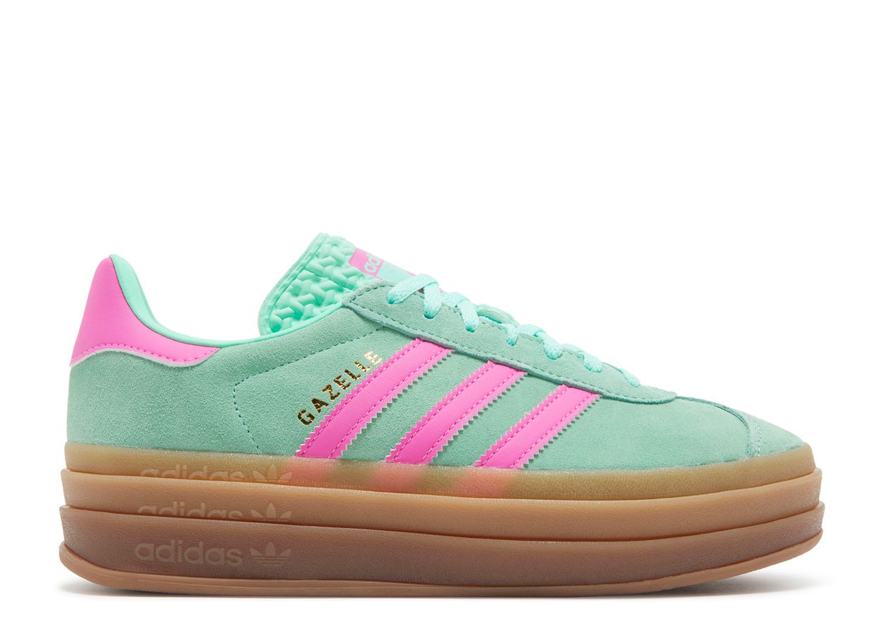 Adidas Gazelle Bold Mint True Pink